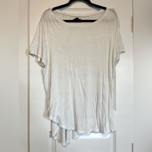 Halogen Casual Flowy White Tee
